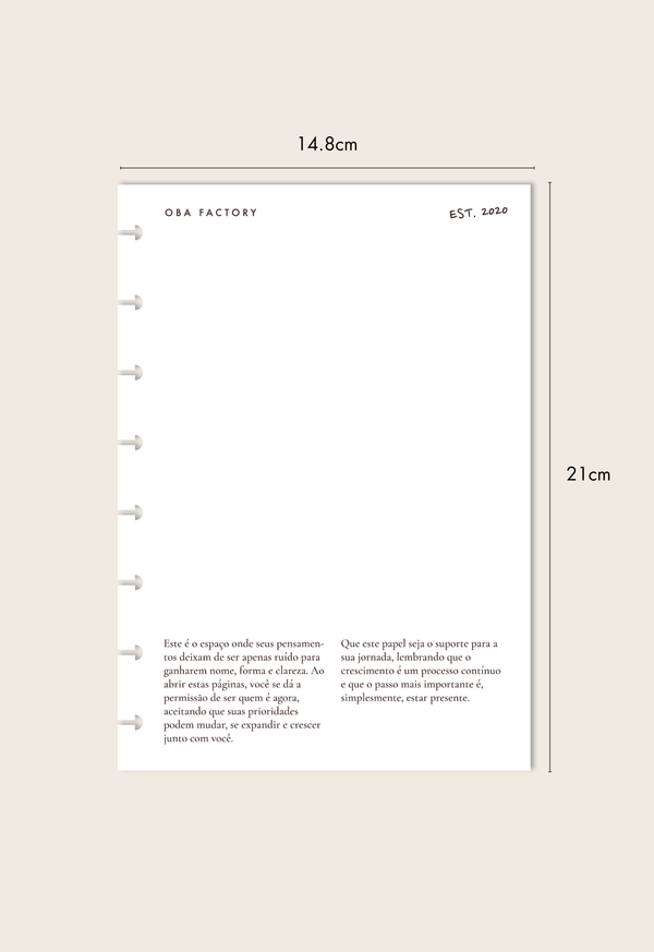 Caderno - Capa Dura