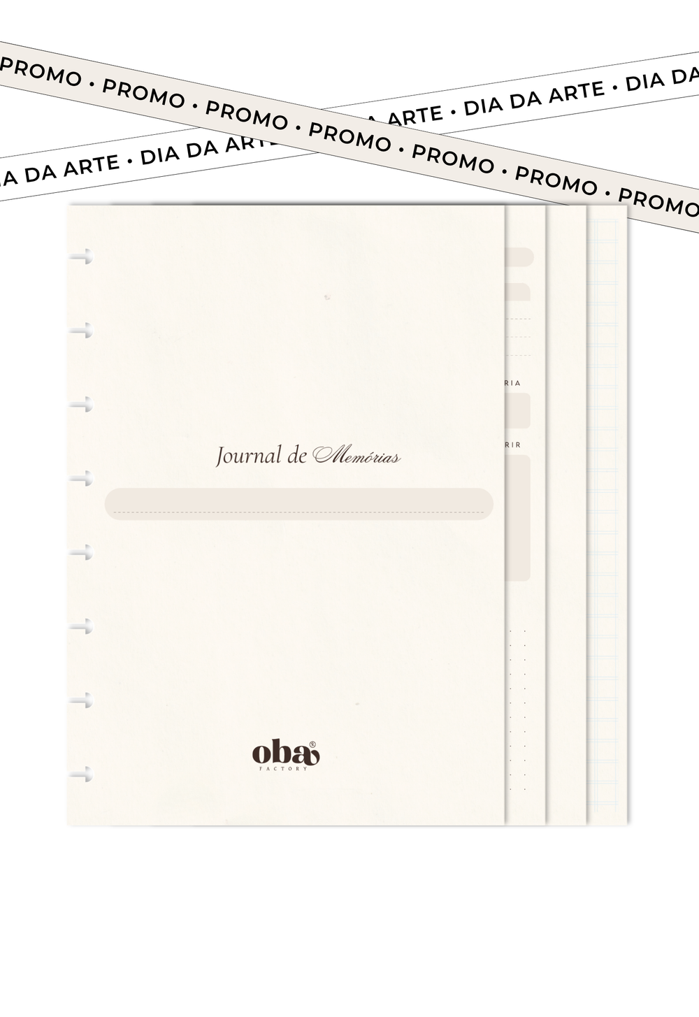 Refil Completo - Journal de Memórias (Pólen)