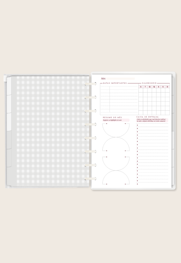 Planner - Capa Dura