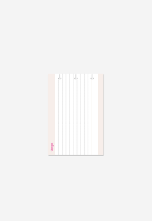 BRINDE - Miolo Fichas - 20 folhas