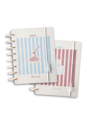 Kit Cadernos de Receitas - Salgados e Doces