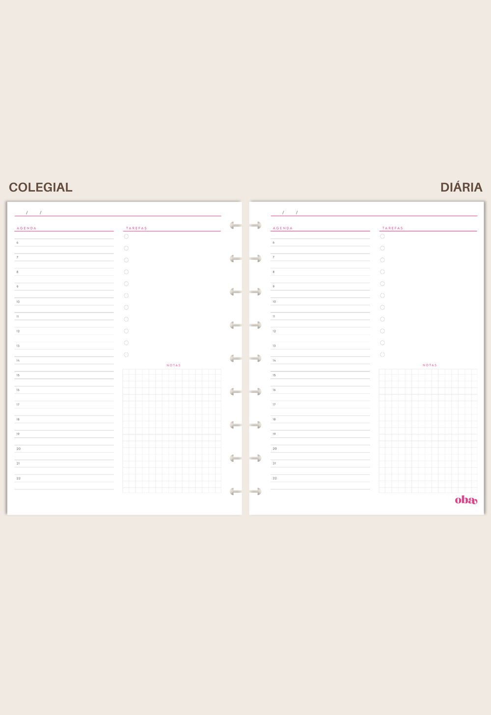 Miolo Planner Monte o Seu - Colegial