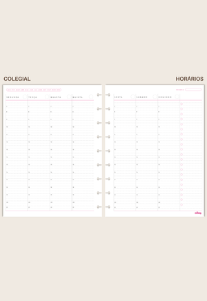 Miolo Planner Monte o Seu - Colegial