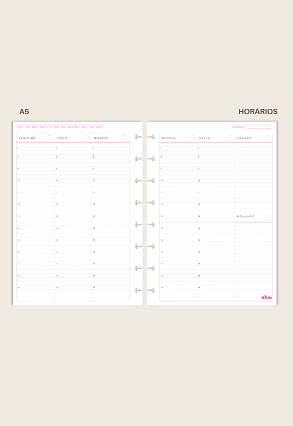 Miolo Planner Monte o Seu - A5