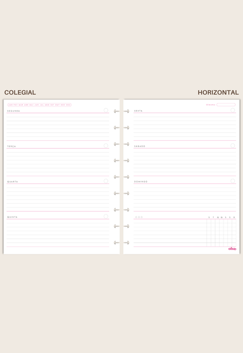 Miolo Planner Monte o Seu - Colegial