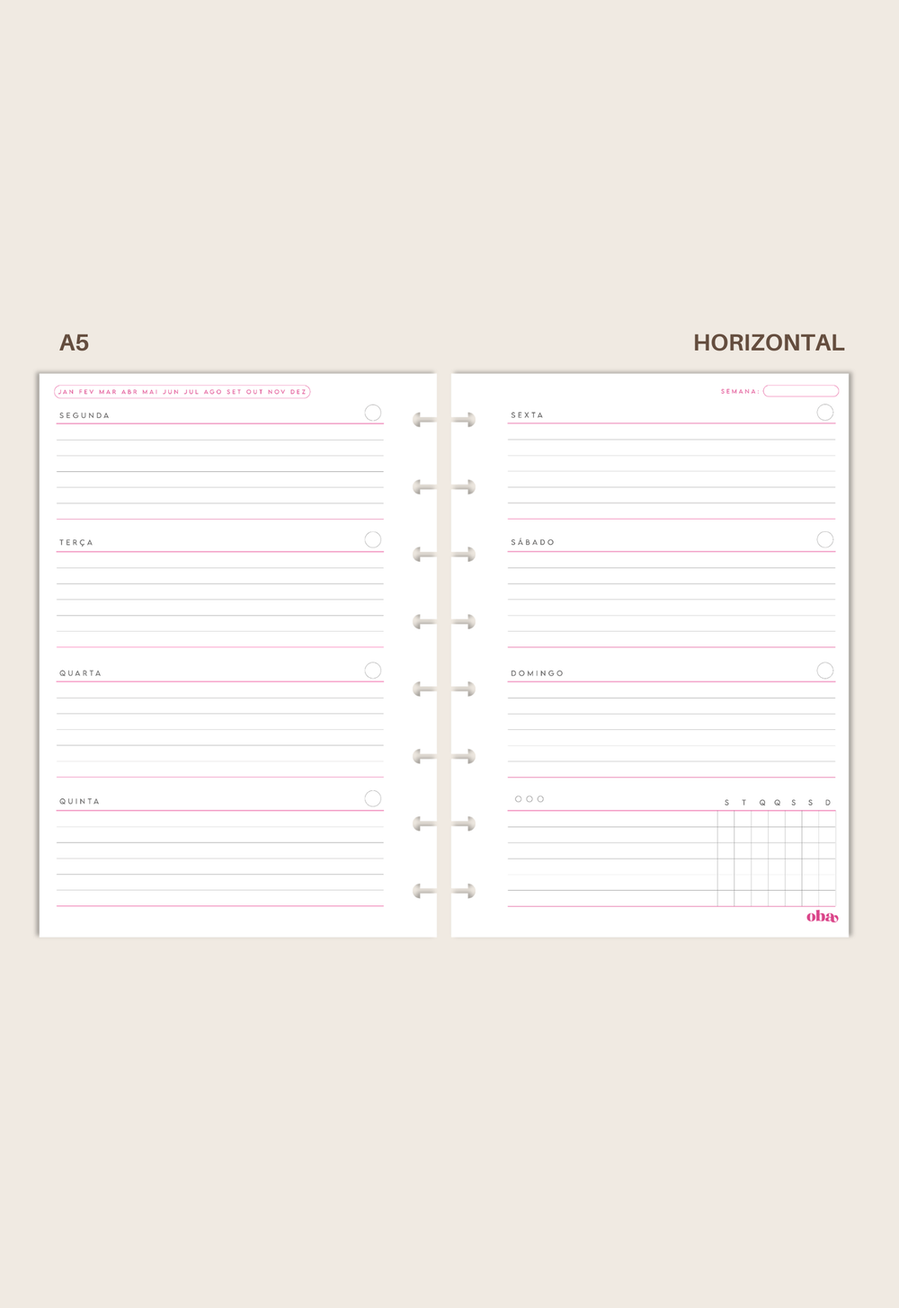 Miolo Planner Monte o Seu - A5