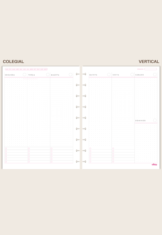 Miolo Planner Monte o Seu - Colegial