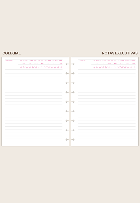 Miolo Planner Monte o Seu - Colegial