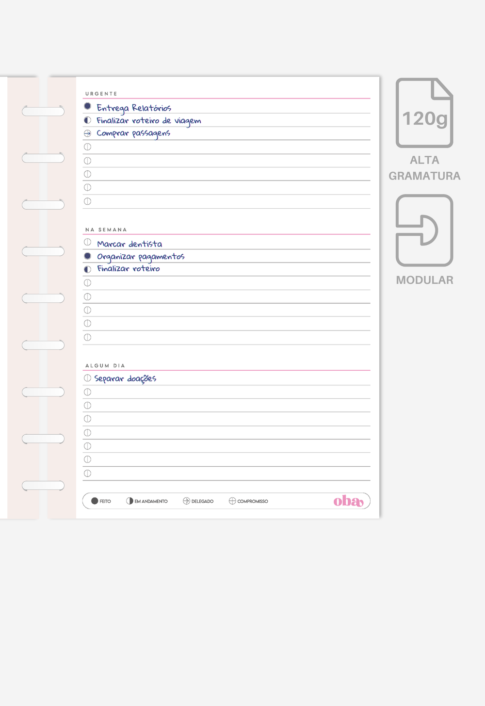 Miolo - Checklist de Prioridades