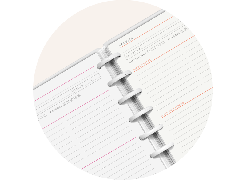 Suas receitas registradas com amor.