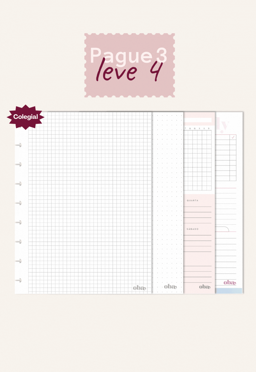 Combo Miolos Colegial - Pague 3, Leve 4