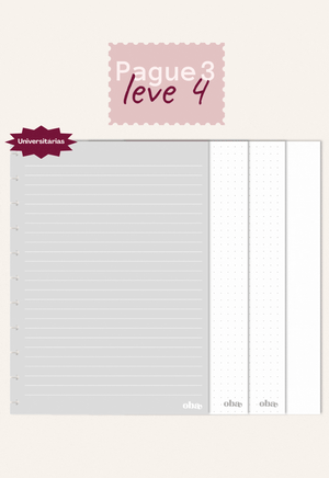 Combo Miolos Universitários - Pague 3, Leve 4