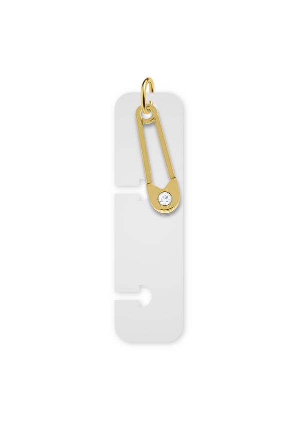 Charm Reposicionável Dourado - Alfinete