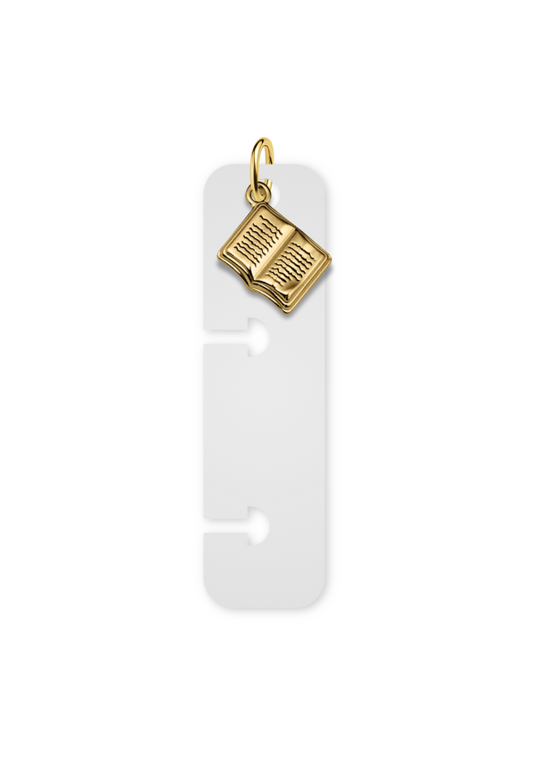Charm Reposicionável Dourado - Livro