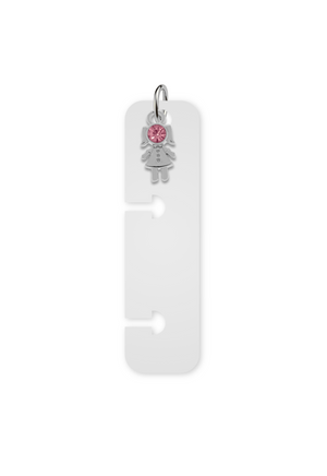 Charm Reposicionável Prateado - Filhos