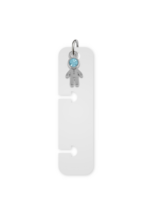 Charm Reposicionável Prateado - Filhos